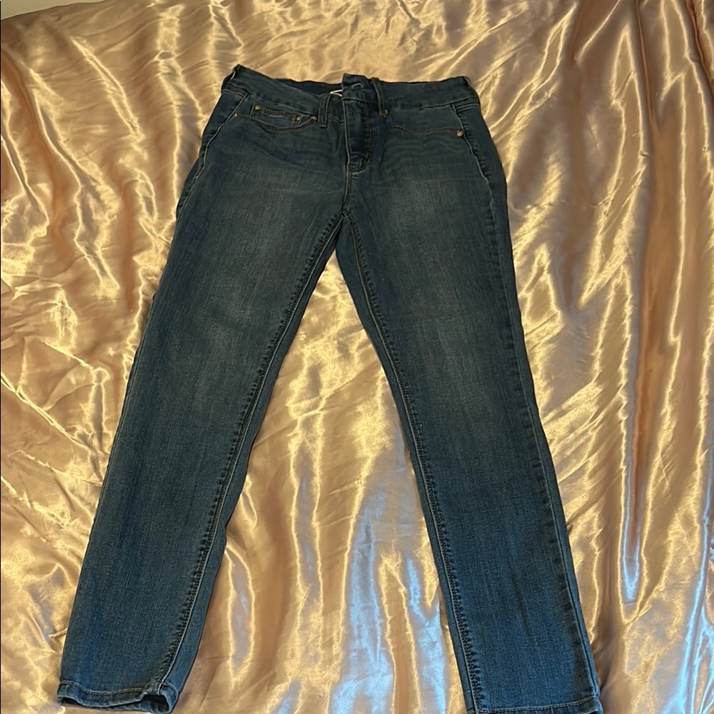 Seven 7 Women's Dark Blue Skinny Jeans
